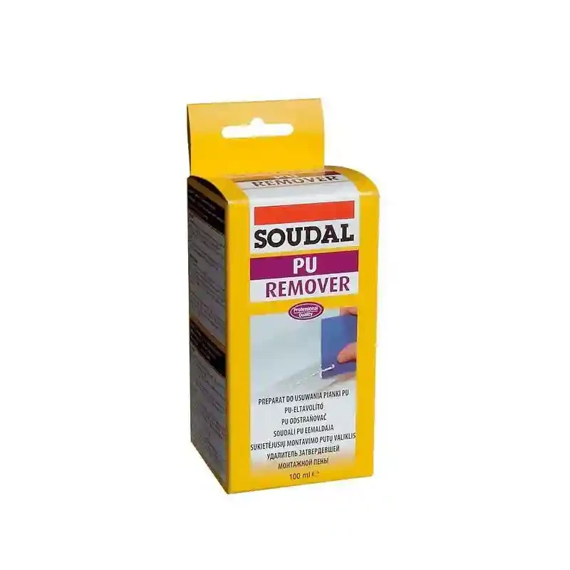 SOUDAL CURATATOR P/U URME DE SPUMA PU REMOVER 100ML 2